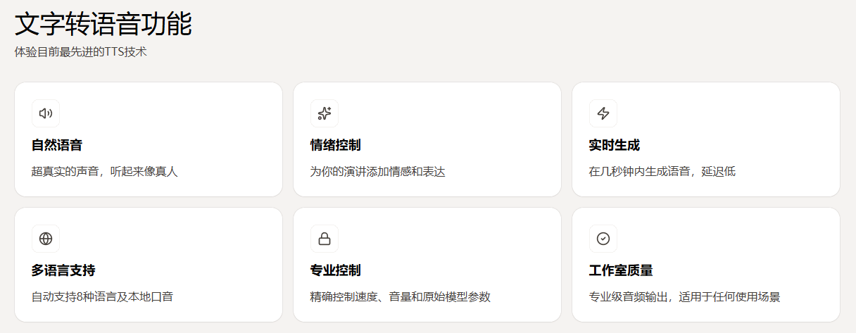 Fish Audio 网站截图预览