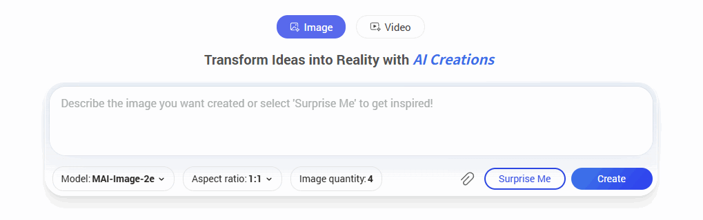 Bing AI 网站截图预览