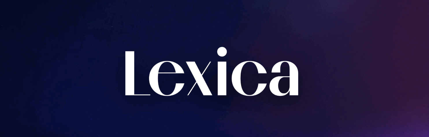 Lexica 网站截图预览