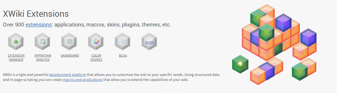 Xwiki 网站截图预览