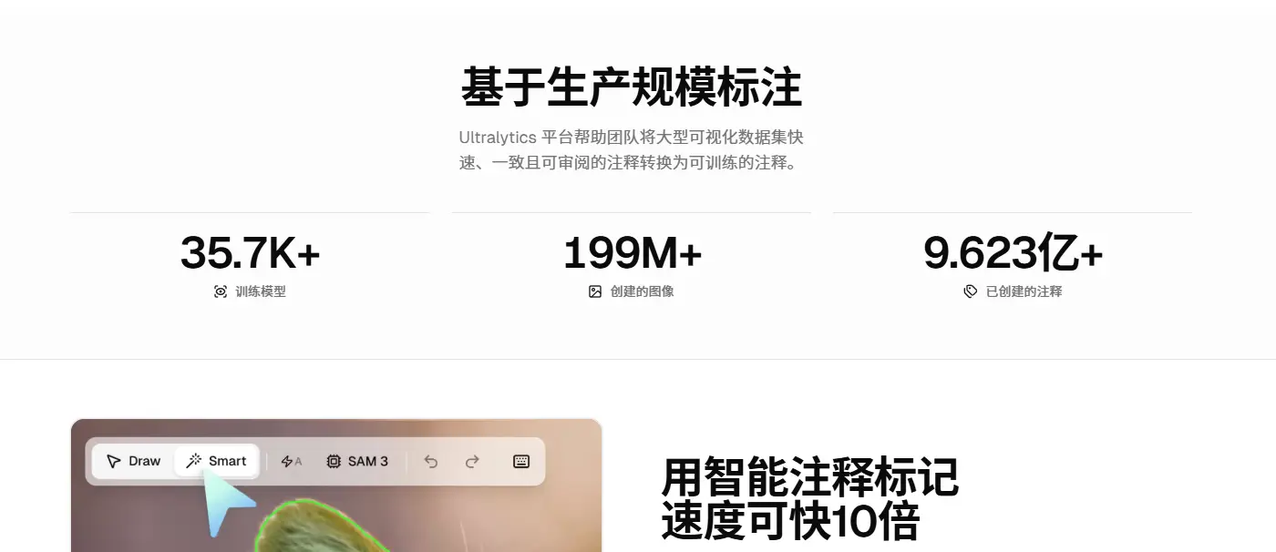 YOLO 网站截图预览