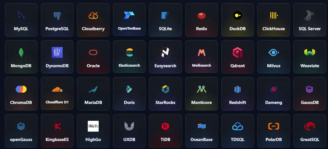 DBX 网站截图预览